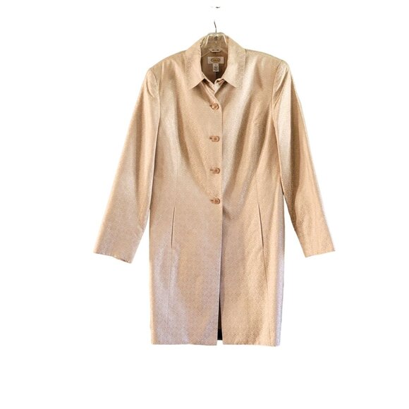 Talbots Silk Pants Suit with Long Jacket - Picture 4 of 8